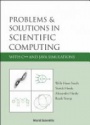 Problems and Solutions in Scientific Computing