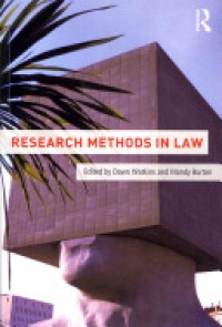 Dawn Watkins,Mandy Burton - Research Methods in Law
