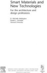 Addington M. - Smart Materials and Technologies for the Architecture and Design Professions