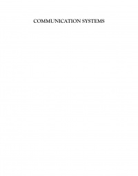 P. Ramakrishna Rao - Communication Systems