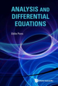 Pons Odile - Analysis And Differential Equations