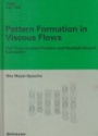 Pattern Formation in Viscous Flows