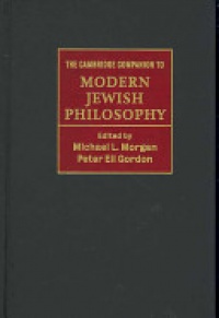 Morgan - The Cambridge Companion to Modern Jewish Philosophy