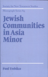 Trebilco - Jewish Communities in Asia Minor