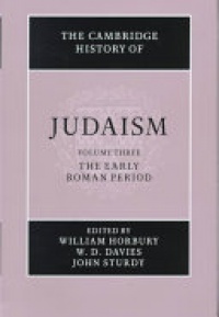 Horbury - The Cambridge History of Judaism 2 Part Hardback Set