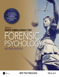 David A. Crighton,Graham J. Towl - Forensic Psychology