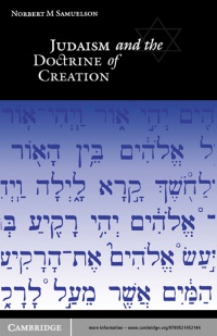 Samuelson - Judaism and the Doctrine of Creation