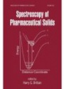Spectroscopy of  Pharmaceutical Solids