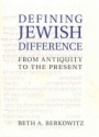 Defining Jewish Difference