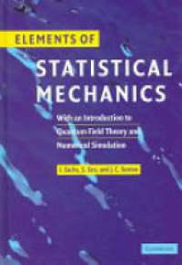 Sachs I. - Elements of Statistical Mechanics