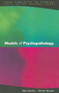 Davies D. - Models of Psychopathology + 0335202829 Therapeutic Environment