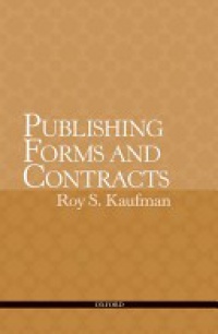 Kaufman, Roy - Publishing Forms and Contracts 