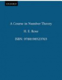 Rose H. - A Course in Number Theory, 2nd ed.