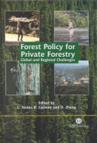 Lawrence D Teeter,Benjamin Cashore,Daowei Zhang - Forest Policy for Private Forestry