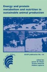 Energy and Protein Metabolism and Nutrition in Sustainable Animal Production: EAAP Scientific Series , Volume 134
