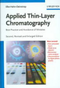 Deinstrop E. - Applied Thin Layer Chromatography: Best Practice and Avoidance of Mistakes