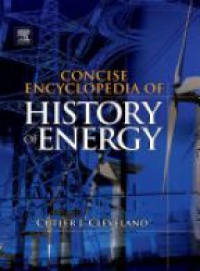 Cleveland, Cutler J. - Concise Encyclopedia of the History of Energy