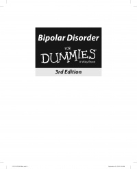 Candida Fink,Joe Kraynak - Bipolar Disorder For Dummies
