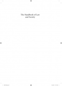 Austin Sarat,Patricia Ewick - The Handbook of Law and Society