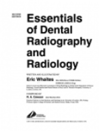 Bloom P. B. - Essentials of Dental Radiography and Radiology