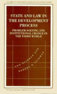 Ann Seidman - State and Law in the Development Process