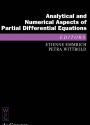 Analytical and Numerical Aspects of Partial Differential Equations: Notes of a Lecture Series