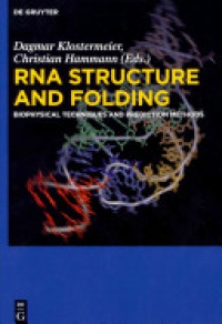 Dagmar Klostermeier,Christian Hammann - RNA Structure and Folding: Biophysical Techniques and Prediction Methods