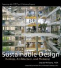Daniel E. Williams - Sustainable Design: Ecology, Architecture, and Planning