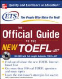  - The Official Guide to the New Toefl IBT with CD-ROM