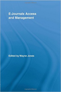 Wayne Jones - E-Journals Access and Management