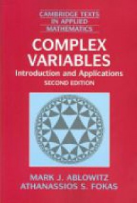 Ablowitz, M.J. - Complex Variables Introduction  and Applications