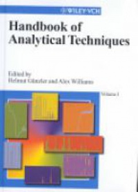 Helmut Günzler (Editor), Alex Williams (Editor) - Handbook of Analytical Techniques