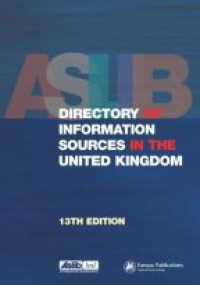 Reynard K. W. - Aslib Directory of Information Sources in the United Kingdom  