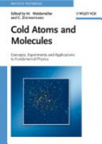Matthias Weidemüller - Cold Atoms and Molecules