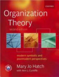 Hatch M. - Organization Theory