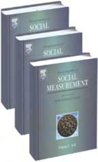 Leonard K. K. - Encyclopedia of Social Measurement, 3 Vol. Set
