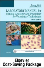 Clinical Anatomy and Physiology for Veterinary Technicians - Text andLaboratory Manual Package
