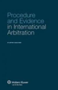 Waincymer J. - Procedure and Evidence in International Arbitration
