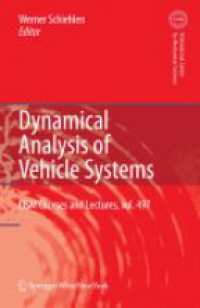Schiehlen - Dynamical Analysis of Vehicle Systems