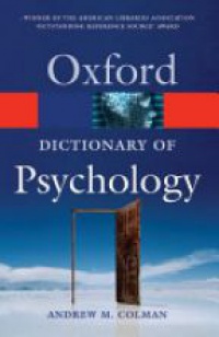 Colman A. - Oxford Dictionary of Psychology
