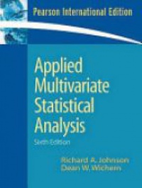 Johnson - Applied Multivariate Statistical Analysis