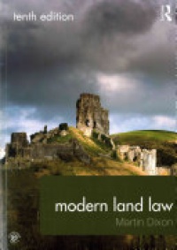 Martin Dixon - Modern Land Law