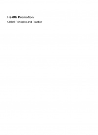 Rachael Dixey - Health Promotion: Global Principles and Practice
