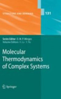 Lu - Molecular Thermodynamics of Complex Systems