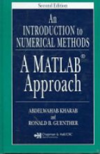 Abdelwahab Kharab - An Introduction to Numerical Methods