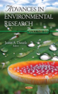 Justin A Daniels - Advances in Environmental Research: Volume 53
