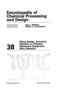 MCKETTA JR - Encyclopedia of Chemical Processing and Design