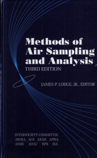 LODGE, JR. - Methods of Air Sampling and Analysis