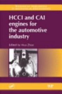 Zhao H. - Hcci and Cai Engines for the Automotive Industry