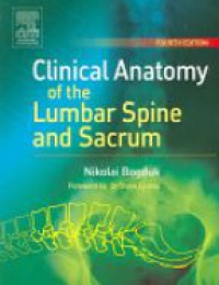 Bogduk N. - Clinical Anatomy Lumbar Spine Sacrum